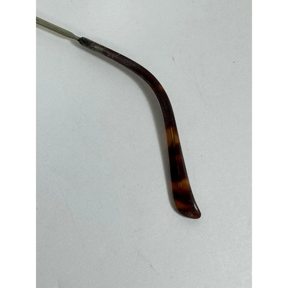 Tremont Tor Vtg 80 Aviator Dbl Bridge Eyeglasses Frames 58-16-145 Tortoise Shell